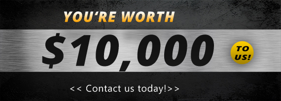 Your Worth 10,000 to us